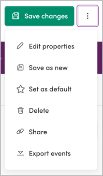 Working with saved views