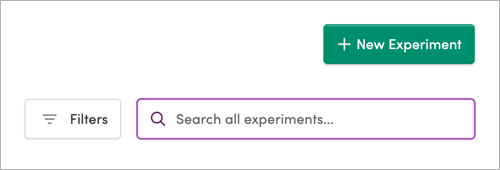 Searching for an experiment