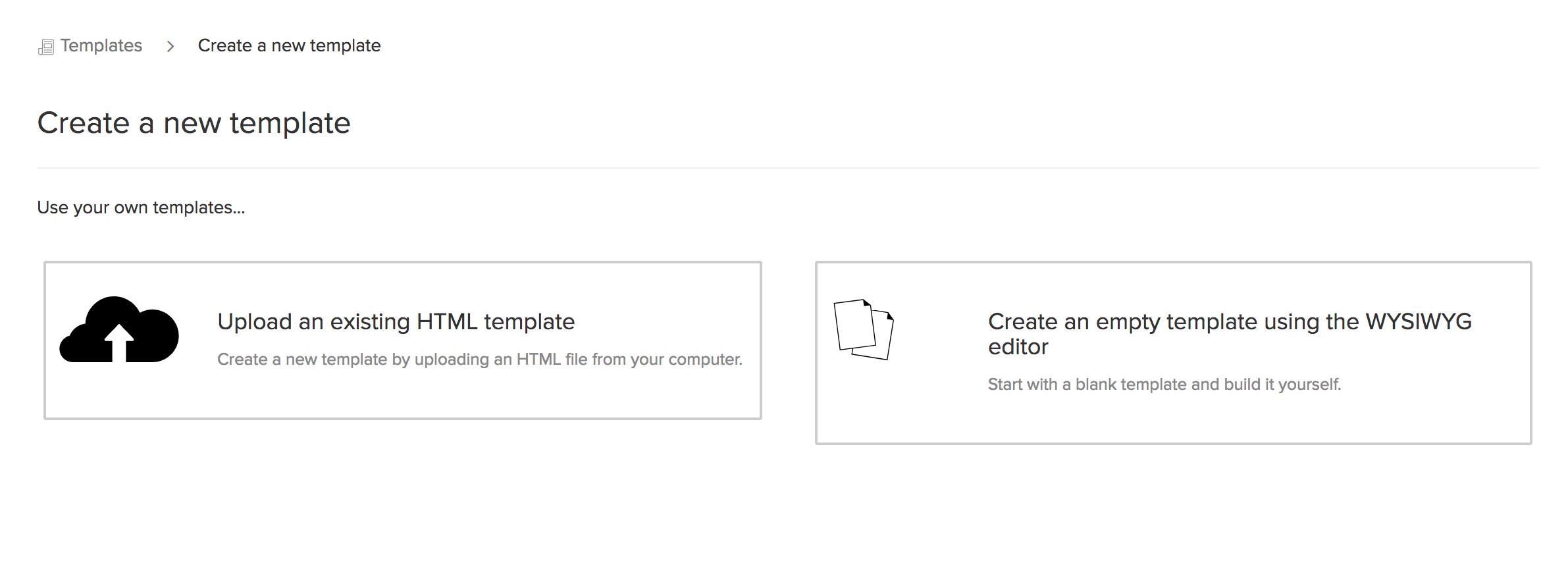Template Editor Overview Iterable Support Center