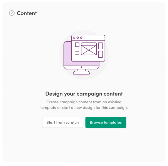 Create campaign content