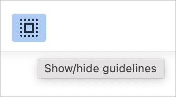 Show or hide guidelines
