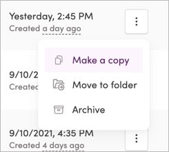 Copying a campaign