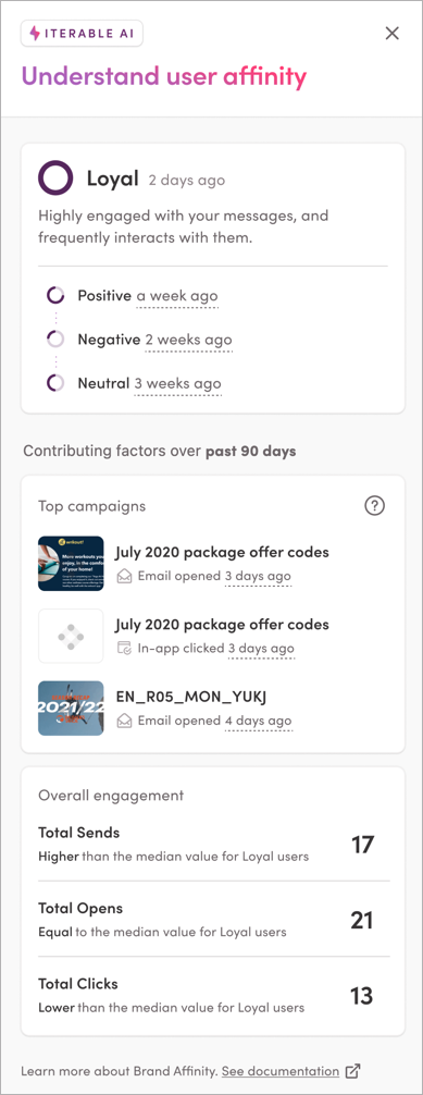 Brand Affinity Explainable AI