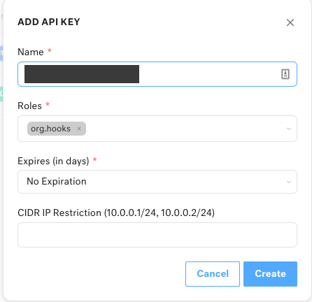 Creating a Kustomer API Key