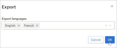 Exporting content to Iterable