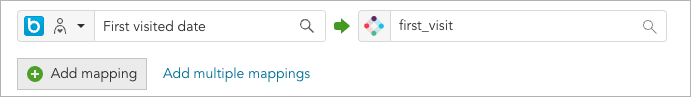 Selecting BlueConic fields to export