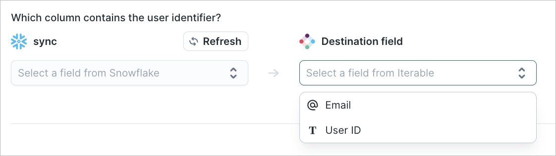 User matching