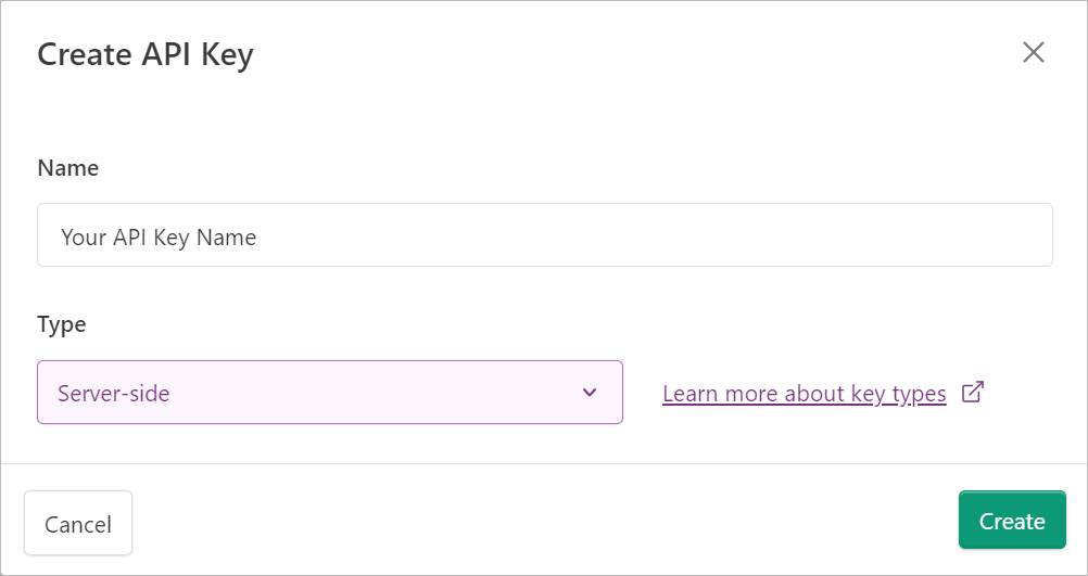 Creating an Iterable API key