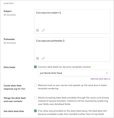 Setting up the test campaign