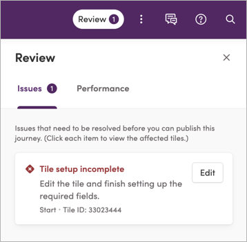 The Review tab