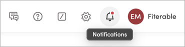 The Notification center