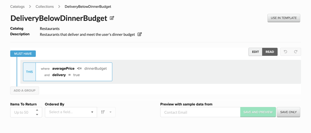 Collection Builder