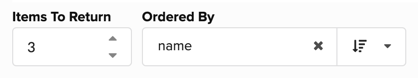 Limiting, ordering, and sorting a collection