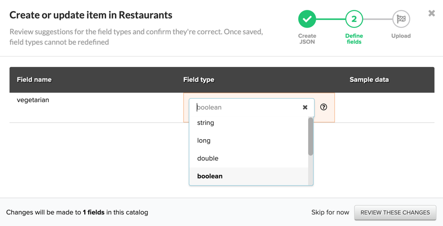 Defining Data Types for Catalog Item Fields – Iterable Support Center