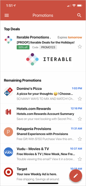 Gmail Promotions Tab