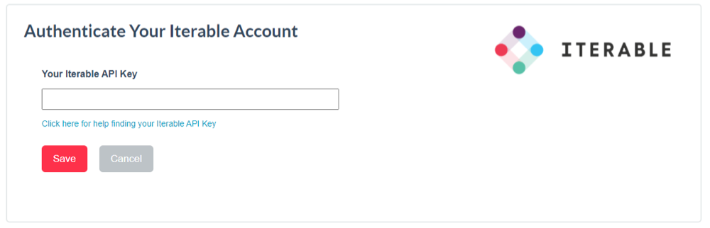 Authenticating your Iterable account