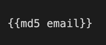 md5 helper example