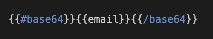 Example base64 helper