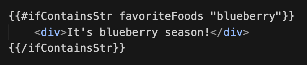Example #ifContainsStr helper