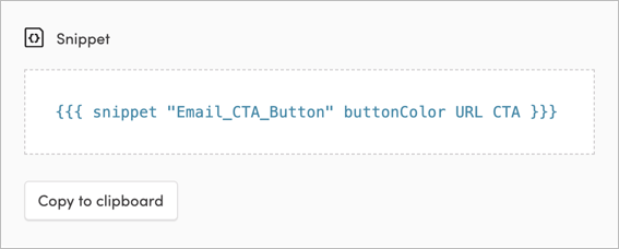 Snippet expression