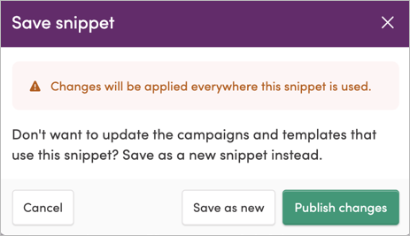 The Save as New button