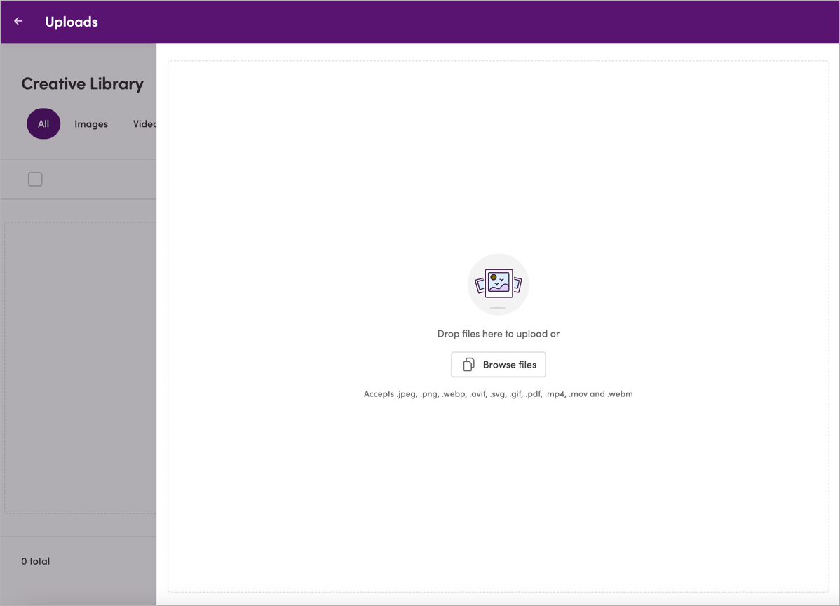 Uploading files