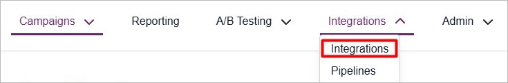 Adding an integration