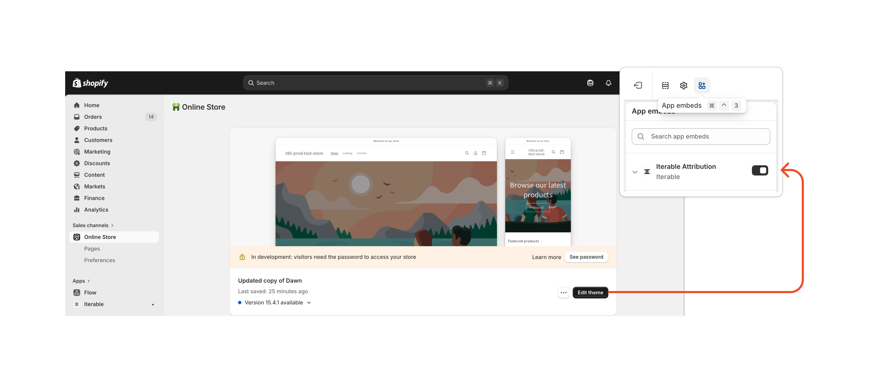 Iterable Attribution App Embed