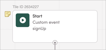 The Start tile