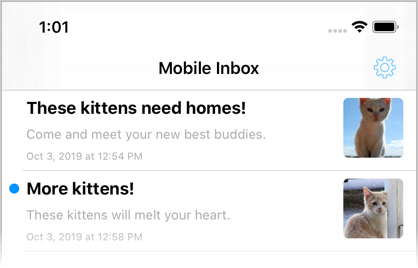 Mobile Inbox