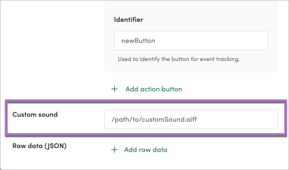 Custom sound field