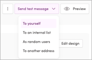 Send a test message